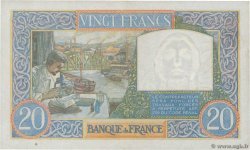 20 Francs TRAVAIL ET SCIENCE FRANCIA  1941 F.12.18 SPL