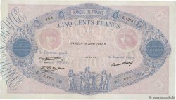 500 Francs BLEU ET ROSE FRANCIA  1930 F.30.33 EBC+