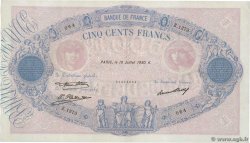 500 Francs BLEU ET ROSE FRANCIA  1930 F.30.33 SPL+