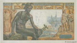 1000 Francs DÉESSE DÉMÉTER FRANKREICH  1943 F.40.40 VZ