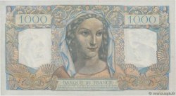 1000 Francs MINERVE ET HERCULE Numéro spécial FRANKREICH  1945 F.41.06 VZ+