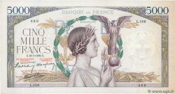 5000 Francs VICTOIRE Impression à plat FRANCIA  1939 F.46.02 EBC
