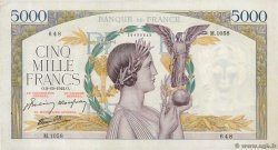 5000 Francs VICTOIRE Impression à plat FRANCIA  1942 F.46.42 EBC+