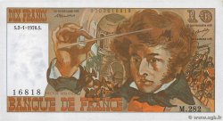10 Francs BERLIOZ FRANCE  1976 F.63.16-282 UNC-