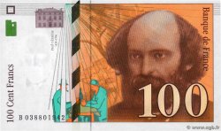100 Francs CÉZANNE Fauté FRANCE  1997 F.74.01 UNC