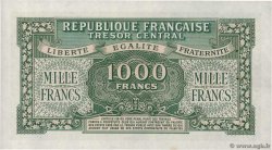 1000 Francs MARIANNE THOMAS DE LA RUE FRANCIA  1945 VF.13.01 AU
