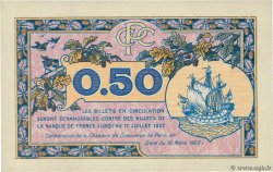 50 Centimes FRANCE regionalism and various Paris 1920 JP.097.31 AU