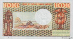 10000 Francs GABON  1978 P.05b AU