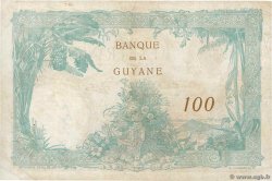 100 Francs FRENCH GUIANA  1942 P.08 S