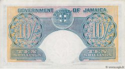 10 Shillings JAMAICA  1940 P.38b XF