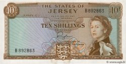 10 Shillings JERSEY  1963 P.07a pr.NEUF