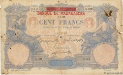 100 Francs MADAGASCAR  1893 P.034 B