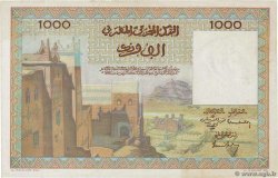 1000 Francs MAROKKO  1956 P.47 VZ