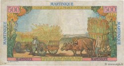 500 Francs Pointe à Pitre MARTINIQUE  1949 P.32 TB