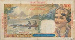 1000 Francs Union Française MARTINIQUE  1946 P.33 q.MB