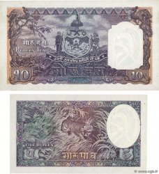 5 et 10 Mohru NEPAL  1951 P.05 et P.06 XF+