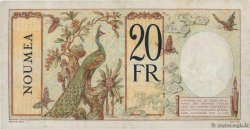 20 Francs NOUVELLE CALÉDONIE  1936 P.37b BC+