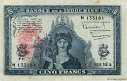 5 Francs NEW HEBRIDES  1945 P.05 F+