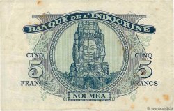 5 Francs NUEVAS HÉBRIDAS  1945 P.05 BC+