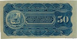 50 Centavos Non émis RÉPUBLIQUE DOMINICAINE  1880 PS.102r fST