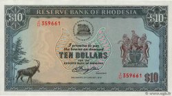 10 Dollars RHODÉSIE  1979 P.41a SUP+