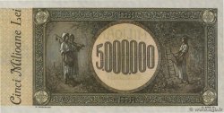 5000000 Lei ROUMANIE  1947 P.061a pr.NEUF