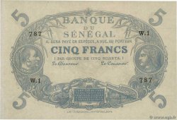 5 Francs Cabasson SENEGAL  1874 P.A1 SC+