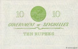 10 Rupees SEYCHELLES  1963 P.12c pr.SPL