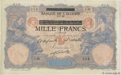 1000 Francs sur 100 Francs TUNISIA  1892 P.31 SPL+