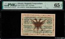 0,50 Franc ALBANIE  1917 PS.141a