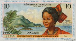 10 Francs ANTILLES FRANÇAISES  1964 P.08b
