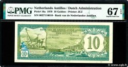 10 Gulden ANTILLES NÉERLANDAISES  1979 P.16a