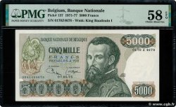 5000 Francs BELGIQUE  1975 P.137a