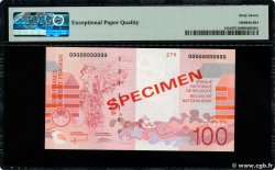 100 Francs Spécimen BELGIEN  1995 P.147s ST