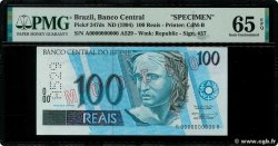 100 Reals Spécimen BRASIL  1994 P.247ds FDC