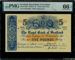 5 Pounds SCOTLAND  1955 P.323b ST