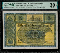 5 Pounds SCOTLAND  1934 PS.640b VF