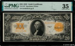 20 Dollars UNITED STATES OF AMERICA  1922 P.275 VF+