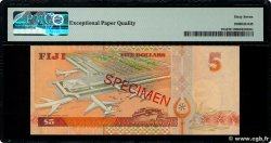 5 Dollars Spécimen FIJI  1995 P.097s UNC