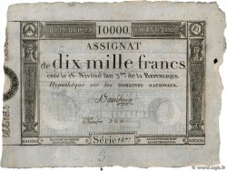 10000 Francs FRANCE  1795 Ass.52a pr.SUP