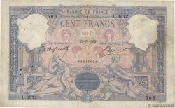 100 Francs BLEU ET ROSE FRANCIA  1902 F.21.16 BC