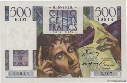500 Francs CHATEAUBRIAND FRANKREICH  1948 F.34.08 VZ