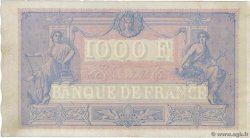 1000 Francs BLEU ET ROSE FRANKREICH  1890 F.36.02 SS