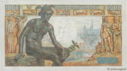 1000 Francs DÉESSE DÉMÉTER FRANCE  1943 F.40.29 AU+
