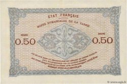 50 Centimes MINES DOMANIALES DE LA SARRE FRANCIA  1920 VF.50.01 EBC