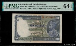 10 Rupees INDIA  1928 P.016b UNC-
