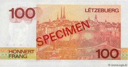 100 Francs Spécimen LUSSEMBURGO  1986 P.58as FDC