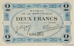 2 Francs MARTINIQUE  1915 P.11 NEUF