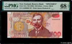 100 Dollars Spécimen NEW ZEALAND  1992 P.181s UNC