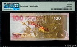 100 Dollars Spécimen NEW ZEALAND  1992 P.181s UNC